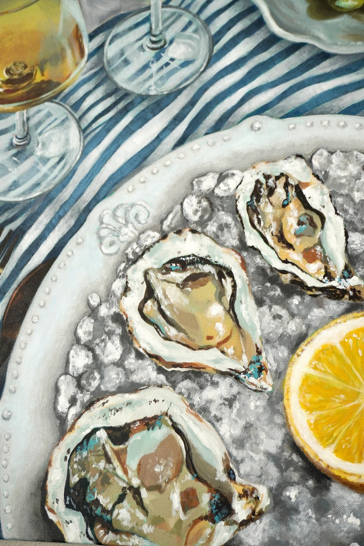 Fine Dining Original Painting