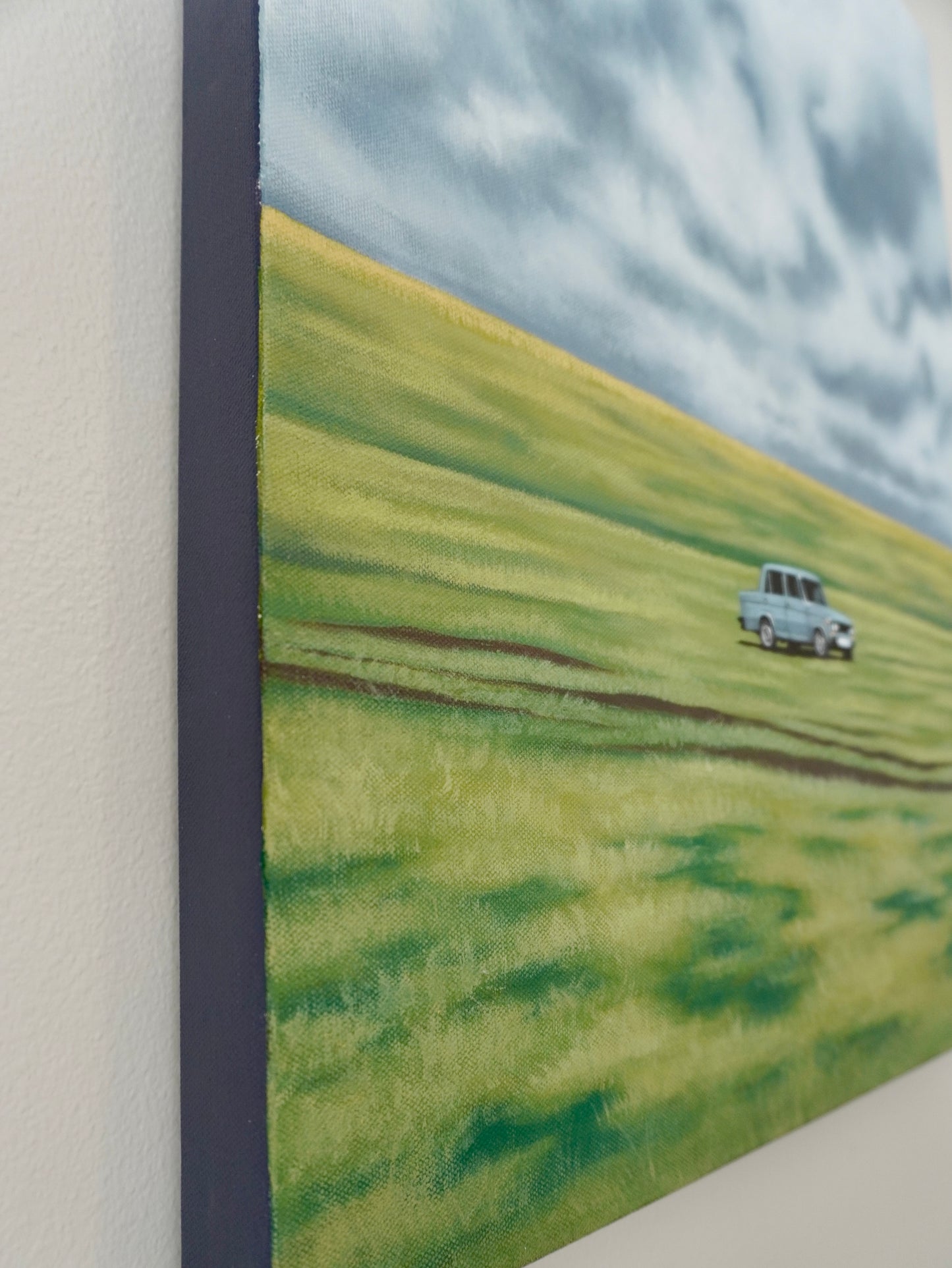 Lone Traveler Original Painting