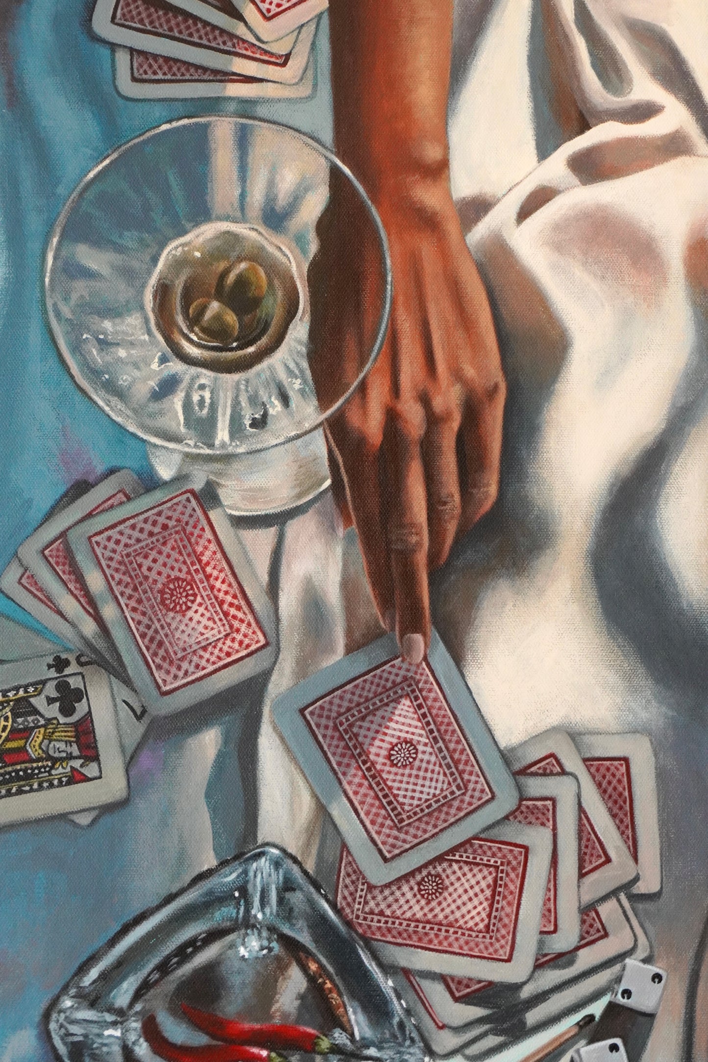 Dinner Party Original Painting
