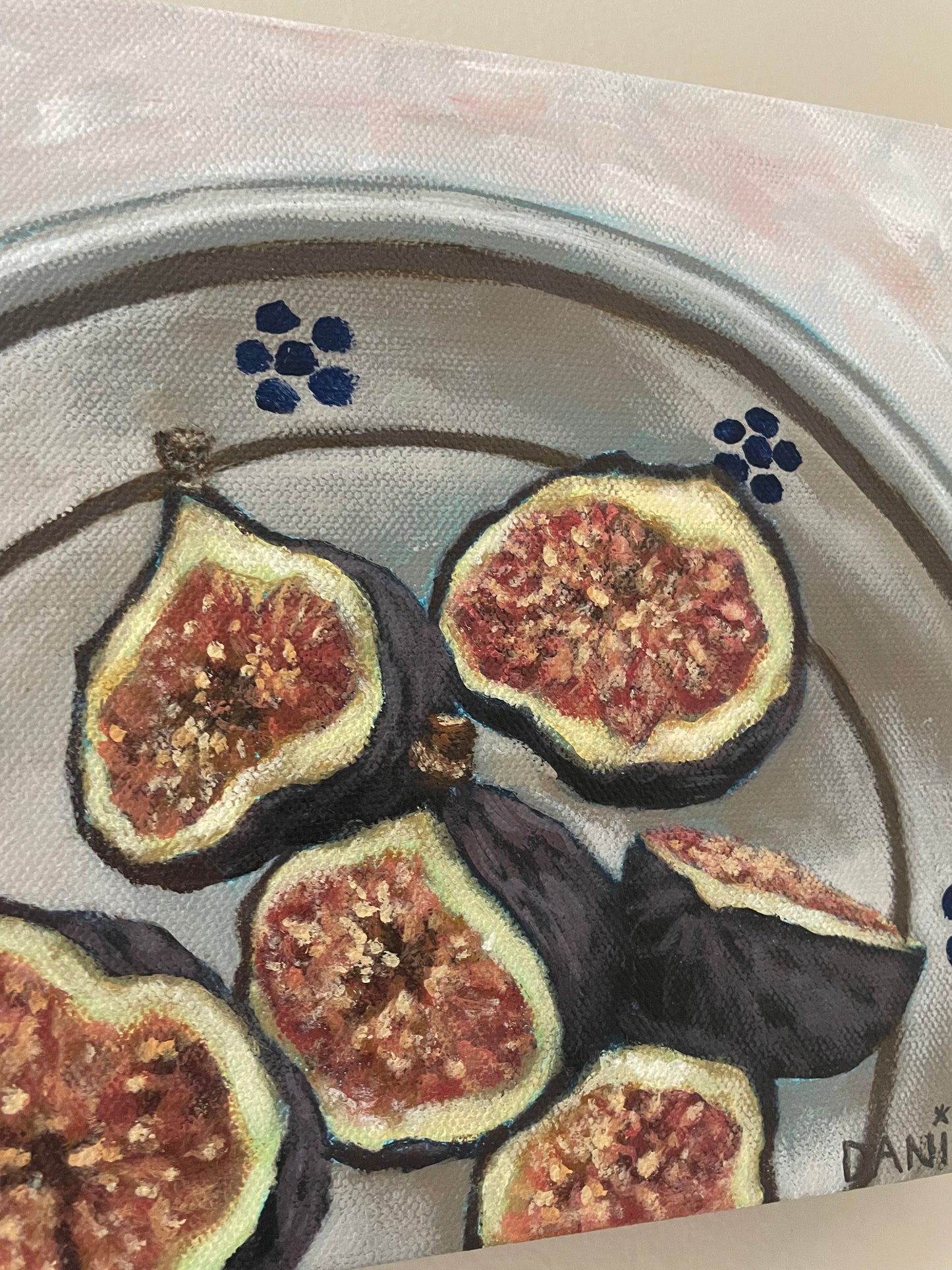 Fig Study Original Painting