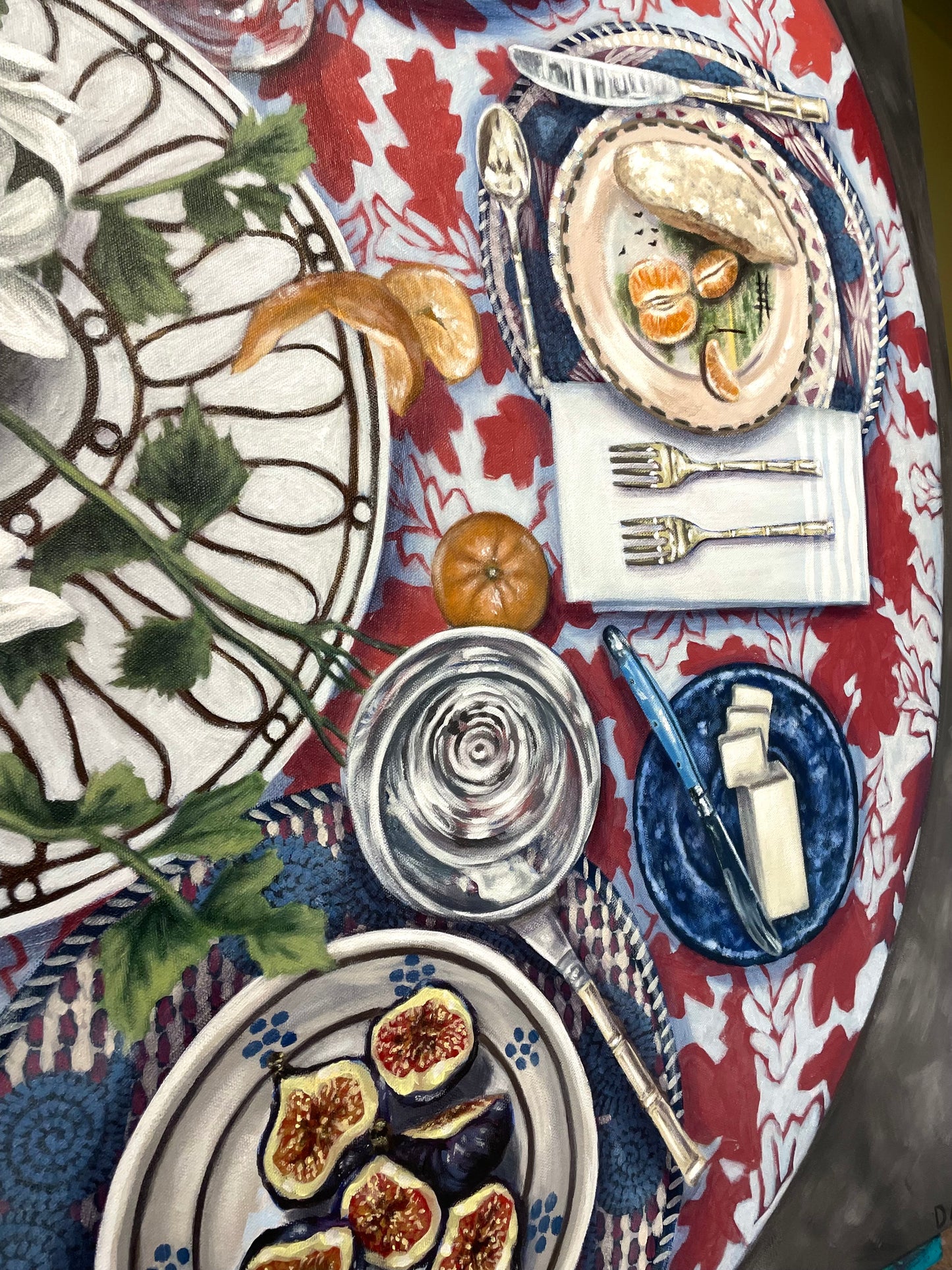 Tablescape Original Painting