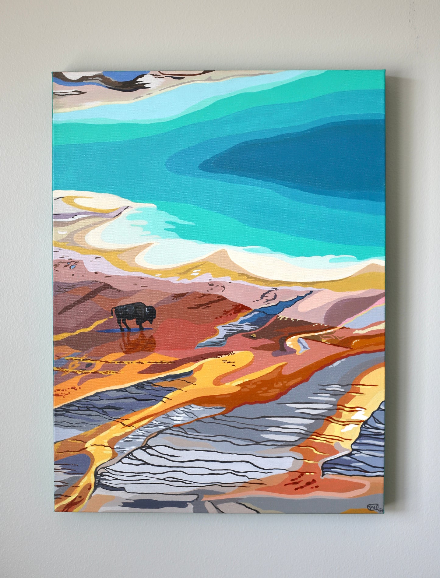 Yellowstone Original Painting