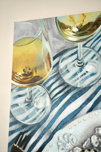 Fine Dining Original Painting