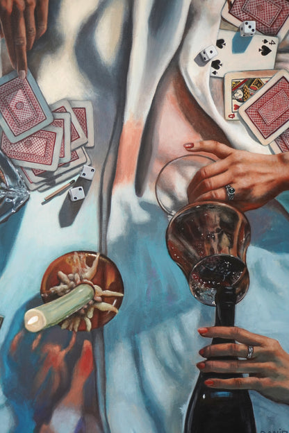Dinner Party Original Painting
