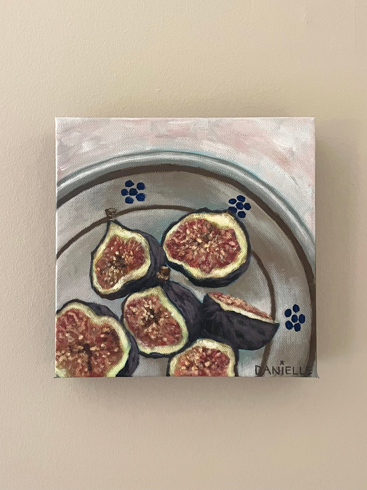 Fig Study Original Painting