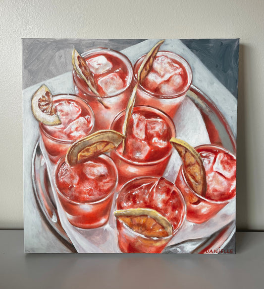 Cheers Original Painting