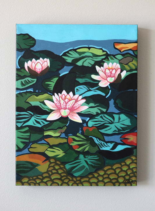 Lily Pad Original Painting