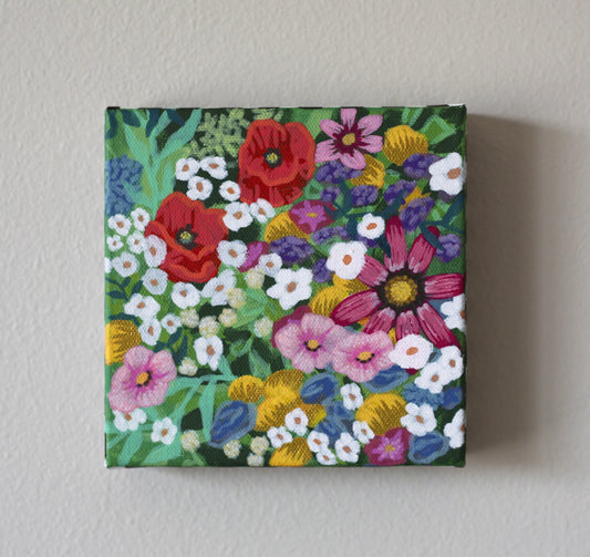 Mini Floral Original Painting (#2)